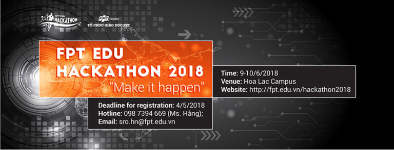 FPT Edu Hackathon 2018 - Cuộc thi lập trình mùa đầu tiên có đề thi về IoT