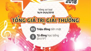 Thông báo chương trình học bổng tài năng “FPT University Talent 2018”