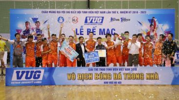 Chung kết VUG 2018: ĐH FPT giành ngôi vương Futsal và giải đồng Dance Battle