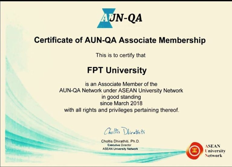 Đại học FPT chính thức trở thành thành viên liên kết AUN – QA