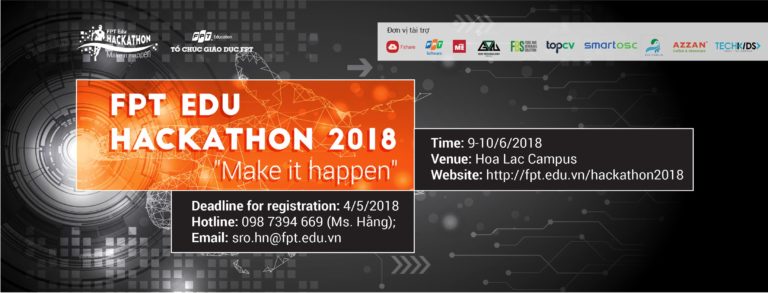 Đại học FPT Hà Nội đã sẵn sàng cho Chung kết Edu Hackathon 2018