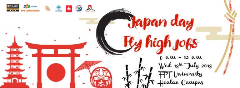 Japan day – Fly High Jobs – Ngày hội việc làm và trải nghiệm văn hóa Nhật Bản ĐH FPT