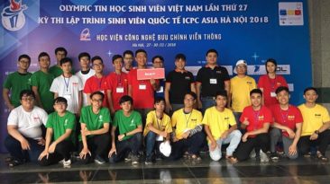 Sinh viên ĐH FPT tỏa sáng tại Olympic tin học sinh viên Việt Nam lần thứ 27