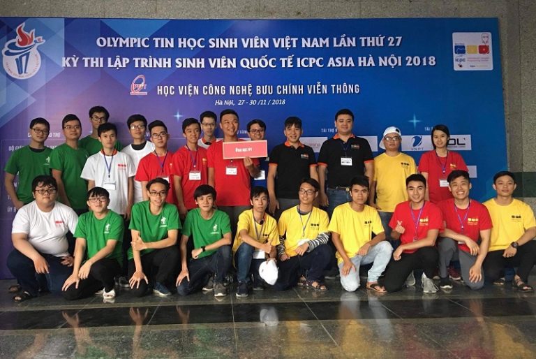 Sinh viên ĐH FPT tỏa sáng tại Olympic tin học sinh viên Việt Nam lần thứ 27