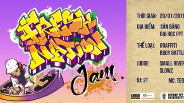 FRESH NATION JAM VOL.2 : CƠN LỐC HIPHOP TRỞ LẠI ĐẠI HỌC FPT