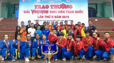 Đại học FPT xuất sắc với vị trí thứ hai toàn đoàn tại Giải Vovinam sinh viên toàn quốc 2019