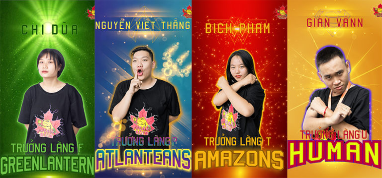 F-camp 2019: 4 Trưởng làng F.P.T.U - Những Chiến binh ưu tú nhất của Vương Quốc Hola