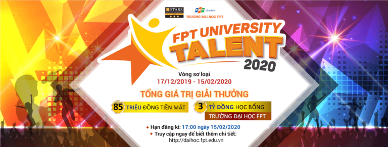 Hướng dẫn cách đăng ký và tính điểm cuộc thi Học bổng tài năng FPT University Talent 2020