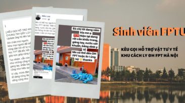 SINH VIÊN ĐẠI HỌC FPT KÊU GỌI HỖ TRỢ KHU CÁCH LY TẠI KÝ TÚC XÁ HÒA LẠC