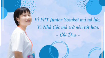 THANH XUÂN RỰC NẮNG - Nguyễn Kim Chi | Chủ nhiệm CLB FPT Junior Yosakoi - Đại học FPT