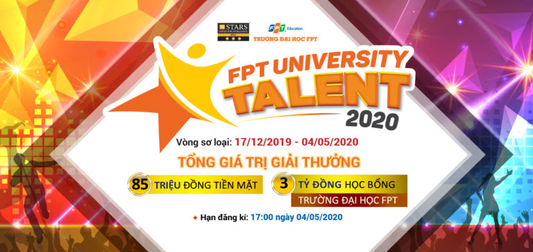 GIA HẠN VÒNG SƠ KHẢO CHƯƠNG TRÌNH HỌC BỔNG TÀI NĂNG “FPT UNIVERSITY TALENT 2020”