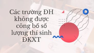 Các trường ĐH không được cập nhật, công bố số lượng thí sinh ĐKXT