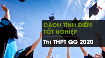 Điểm xét tốt nghiệp THPT 2020 được tính theo công thức nào?