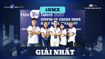 3NMX lên ngôi quán quân FPT Edu Biz Talent 2020