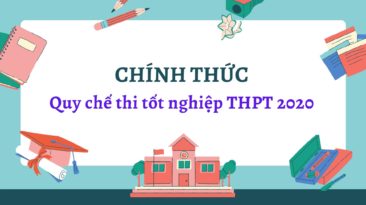 CHÍNH THỨC: Bộ GD&ĐT công bố quy chế thi tốt nghiệp THPT 2020