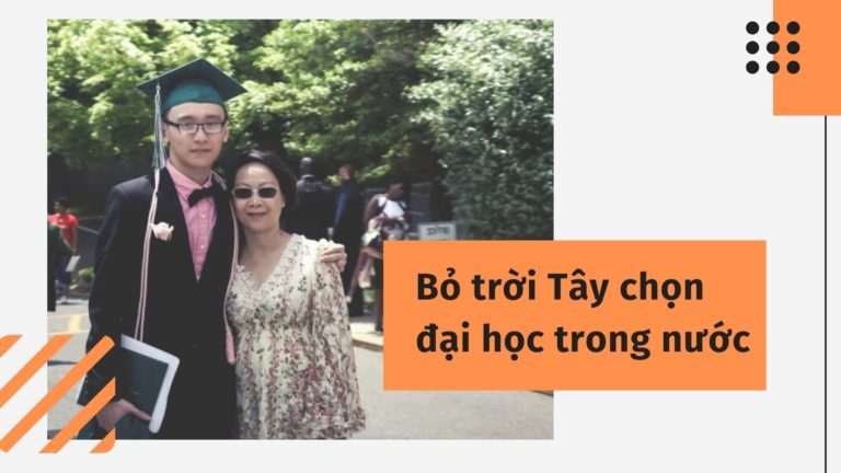 Nhiều bạn trẻ bỏ trời Tây chọn đại học trong nước