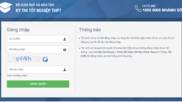 Hướng dẫn chi tiết đổi mã đăng nhập tài khoản thi tốt nghiệp 2020