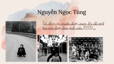 Vùng trời ký ức – Nguyễn Ngọc Tùng | FPTU ALUMNI BOOK 2020