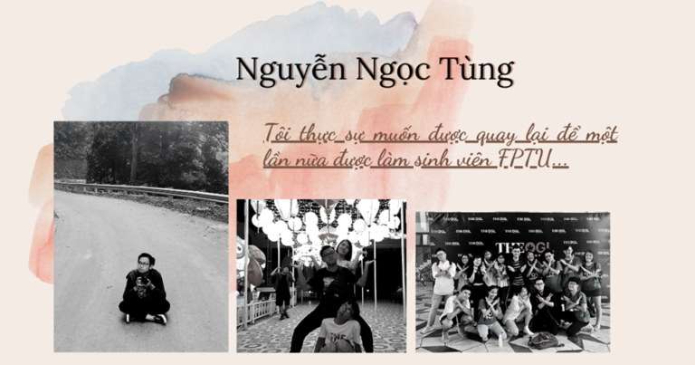 Vùng trời ký ức – Nguyễn Ngọc Tùng | FPTU ALUMNI BOOK 2020