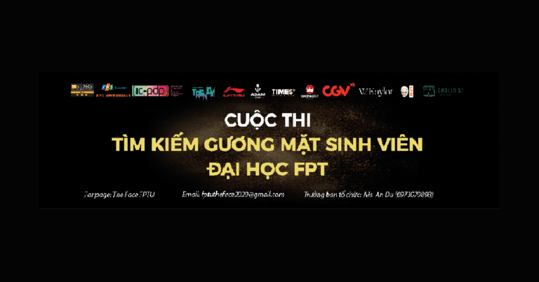 CHÍNH THỨC MỞ ĐƠN ĐĂNG KÝ TUYỂN THÍ SINH THE FACE FPTU 2020