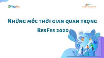 Những mốc thời gian quan trọng của Cuộc thi ResFes 2020