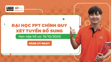 Đại học FPT thông báo xét tuyển bổ sung Hệ đại học chính quy năm 2020