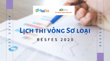 Lịch thi vòng Sơ loại của các đội thi ResFes 2020