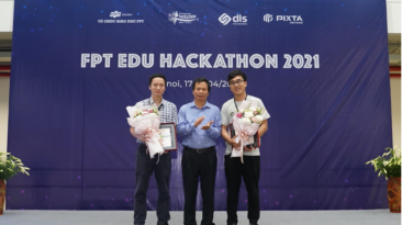 Cựu sinh viên Đại học FPT đại diện doanh nghiệp Vàng tài trợ FPT Edu Hackathon 2021  