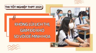 [Thi tốt nghiệp THPT] Không lùi lịch thi, giảm độ khó so với đề minh họa