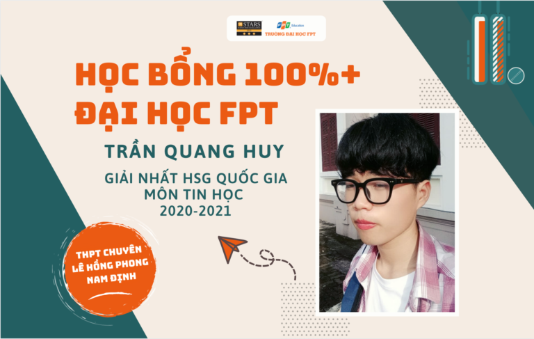 Nam sinh đạt Giải Nhất HSG Quốc gia chọn Đại học FPT vì 