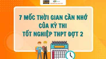 Các mốc thời gian cần nhớ của kỳ thi tốt nghiệp THPT đợt 2