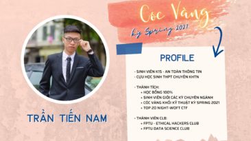 Thành quả tạo bước đệm cho tương lai – Trần Tiến Nam | Cóc Vàng kỳ Spring 2021