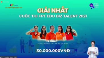 Lộ diện quán quân cuộc thi FPT Edu Biz Talent 2021