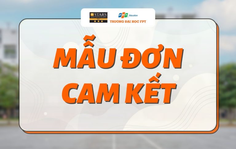 Mẫu đơn cam kết