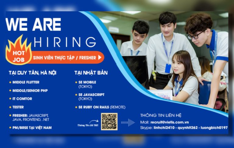 [FPTU Career Fair] Cơ hội trải nghiệm môi trường doanh nghiệp thực tiễn tại VietIS