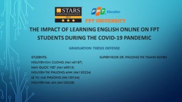 Giáo dục trực tuyến đi vào đề tài bảo vệ tốt nghiệp của nhiều SV Ngôn ngữ Anh ĐH FPT Hà Nội