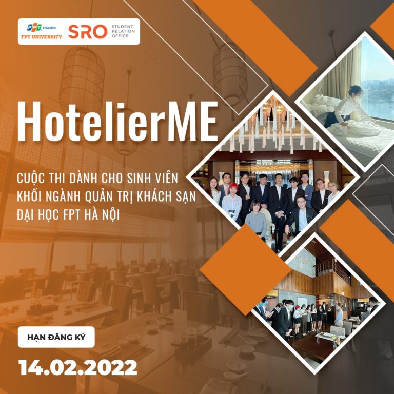 Khởi động HotelierME - Sân chơi dành cho sinh viên ngành Quản trị Khách sạn