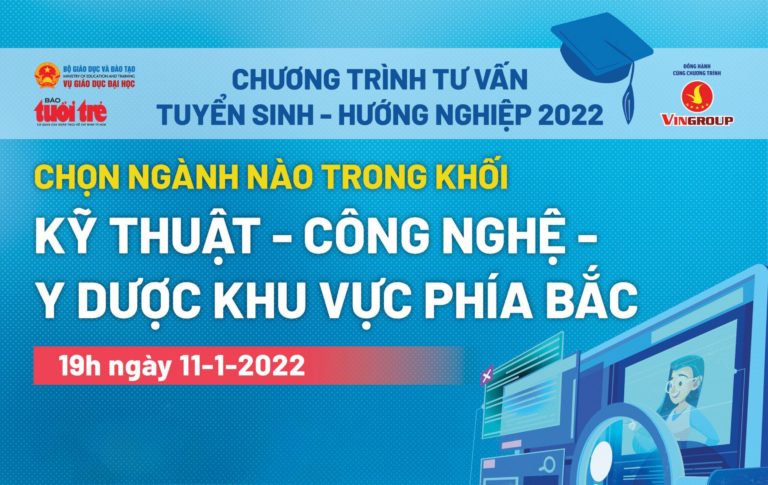 [HOT] Livestream tư vấn tuyển sinh khối ngành kỹ thuật - công nghệ - y dược khu vực phía Bắc