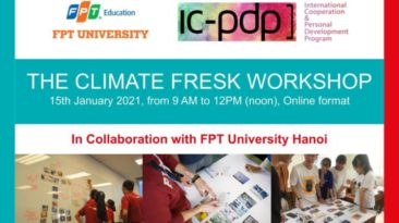 Ngăn chặn biến đổi khí hậu cùng workshop CLIMATE FRESK