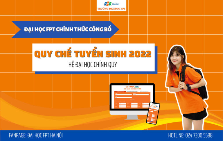 Quy chế tuyển sinh chính thức Trường Đại học FPT năm 2022 (QĐ 493)