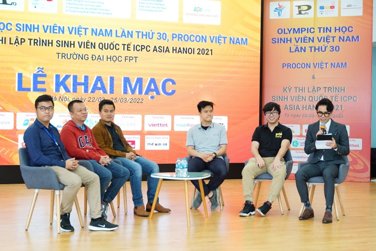 Khai mạc Olympic Tin học SVVN lần thứ 30, Procon và ICPC Asia Hanoi 2021 tại ĐH FPT Hà Nội