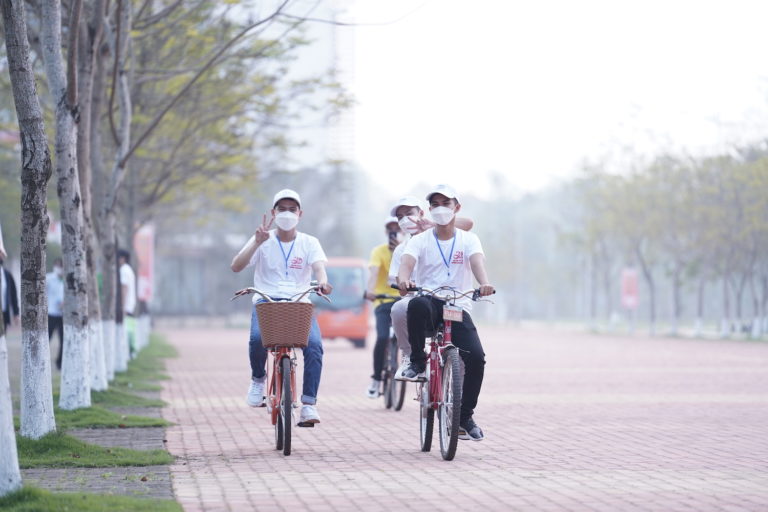 Trải nghiệm campus Hòa Lạc của GV, SV tham dự Olympic Tin học SVVN