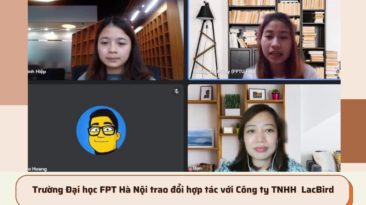 Trường Đại học FPT Hà Nội trao đổi hợp tác với Công ty TNHH  LacBird
