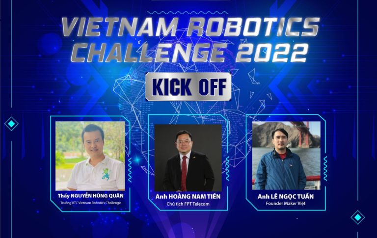 Gặp gỡ chủ tịch FPT Telecom tại lễ kick-off cuộc thi Vietnam Robotics Challenge 2022