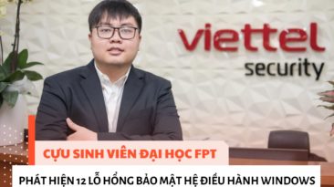 Phát hiện 12 lỗ hổng bảo mật, cựu sinh viên ĐH FPT được Microsoft trả thưởng hơn 100.000 USD