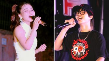 Rapper Low G, ca sĩ Ngô Lan Hương “đại náo” Xuho và Sota cùng sinh viên K17 ĐH FPT Hà Nội