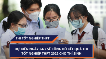 Dự kiến ngày 24/7 sẽ công bố kết quả thi tốt nghiệp THPT 2022 cho thí sinh