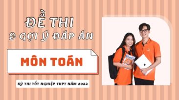 Đề thi và gợi ý đáp án môn Toán kỳ thi tốt nghiệp THPT 2022 (24 mã đề)