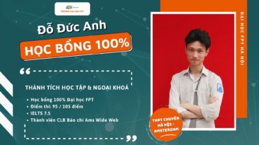 Chỉ ôn thi trong 1 tháng, nam sinh THPT Chuyên Hà Nội Amsterdam chinh phục học bổng 100% ĐH FPT