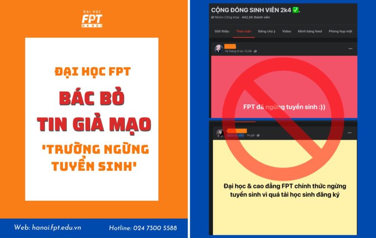 Đại học FPT bác bỏ tin giả mạo đang lan truyền trên mạng xã hội